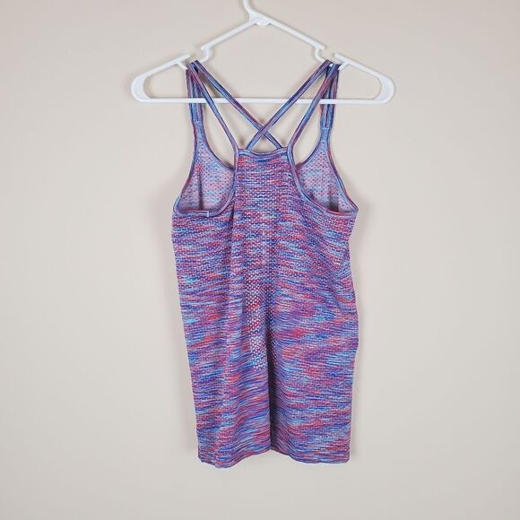 Nike Dri-Fit Multicolor Running Racerback Tank Size Small - Picture 4 of 8